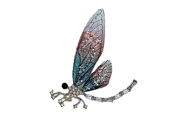 Multi Color Dragonfly Brooch-Pin  #DP-0133