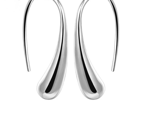 Sterling Silver Rain Drop Earrings  #DE089