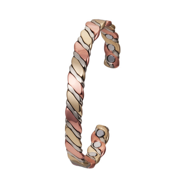 Copper Bracelet with Tri-Tone Colors #DB-0318
