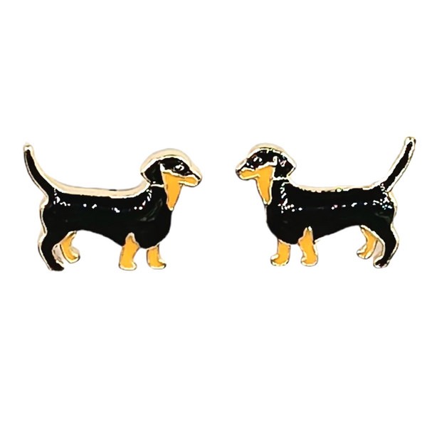 Dachshund Dog Earrings  #DE-0146