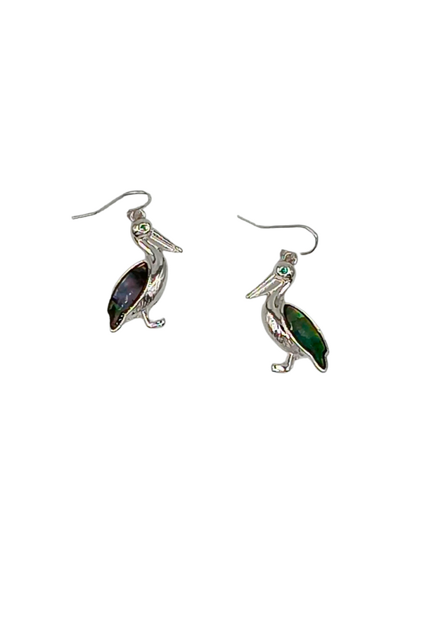 Pelican Dangle Earrings  DE-079