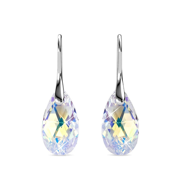 Beautiful Aurora Borealis Crystal Earrings  #DE0115