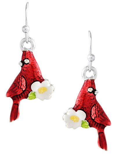 Cardinal Earrings DE-0124