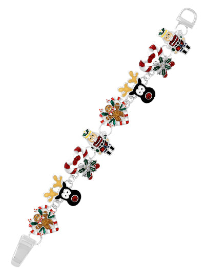 Christmas Bracelet with a Magnetic Clasp #DB-0313